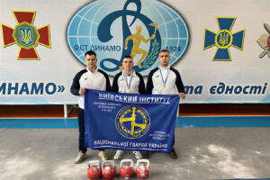 Курсанти КІ НГУ — серед найсильніших: два «золота» на чемпіонаті «Динамо» з гирьового спорту
