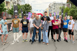 Військовослужбовці КІ НГУ долучилися до благодійного марафону Run4Victory