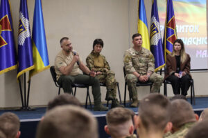 Представники бригади «Ґреґіт» зустрілися з курсантами КІ НГУ